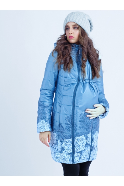 Слингокуртка зимняя 3 в 1 Diva Outerwear Celeste Snowflakes