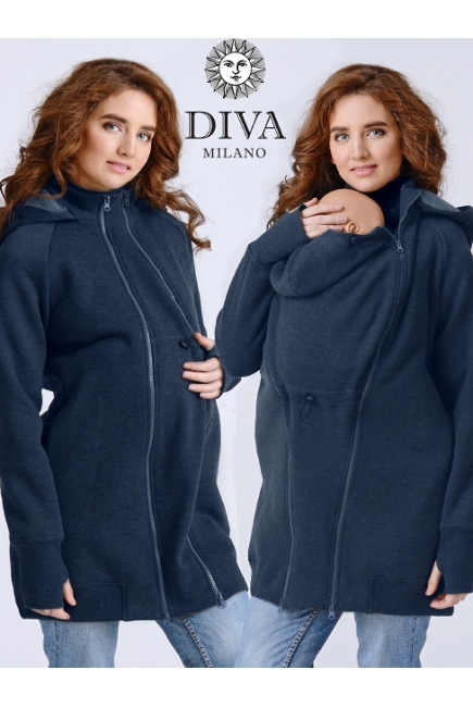 Слинготолстовка (слингокофта) Diva Milano 3в1, Blu