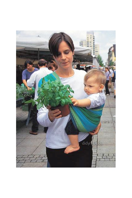 Слинг-шарф Дидимос "Ирис" (Iris)