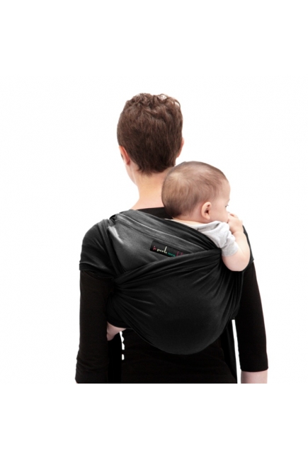 Слинг-шарф JPMBB трикотажный, цвет "черный-антрацит"