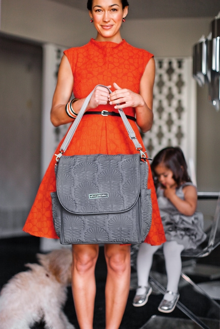 Petunia Boxy Backpack: Champs Elysees