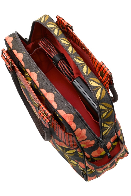 Petunia Sashay Satchel: Whispering Wildflowers