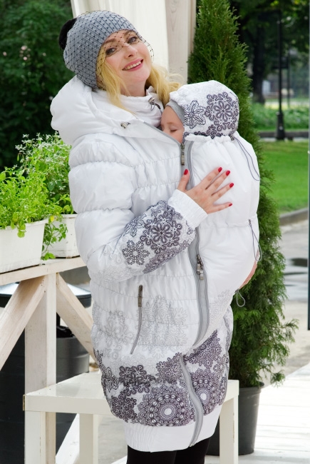 Diva Outerwear слингокуртка Bianco