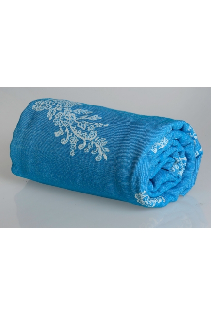 Слинг-шарф Diva Milano, Reticella Turchese с шерстью