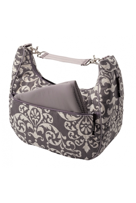 Petunia Touring Tote: Earl Grey