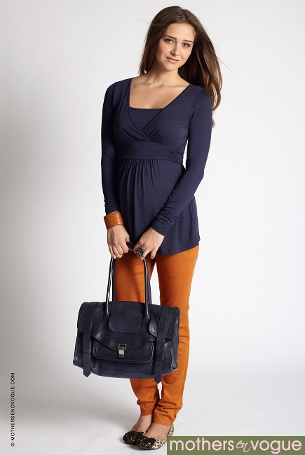 Топ Mothers en Vogue Bonita, Eclipse (синий)