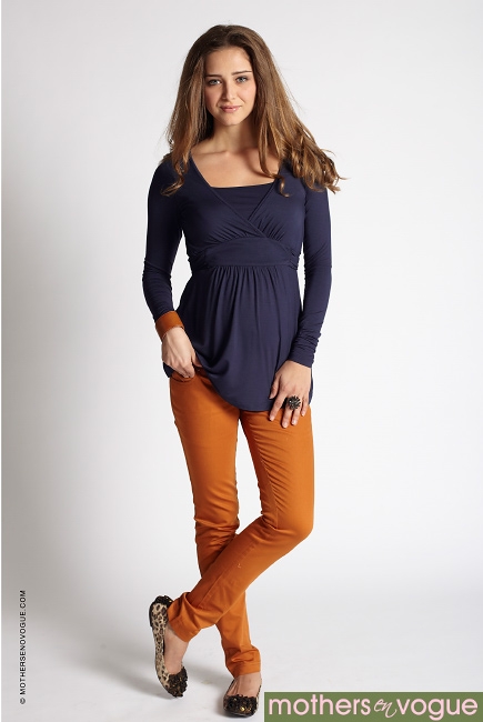 Топ Mothers en Vogue Bonita, Eclipse (синий)