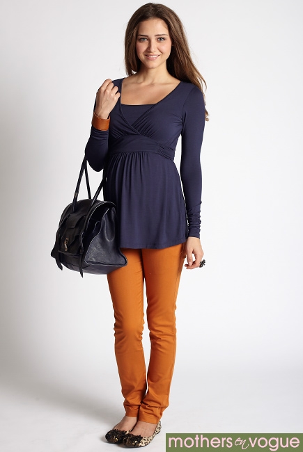 Топ Mothers en Vogue Bonita, Eclipse (синий)