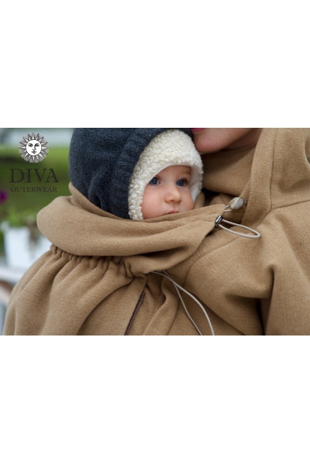 Слингопальто зимнее Diva Outerwear Cammello
