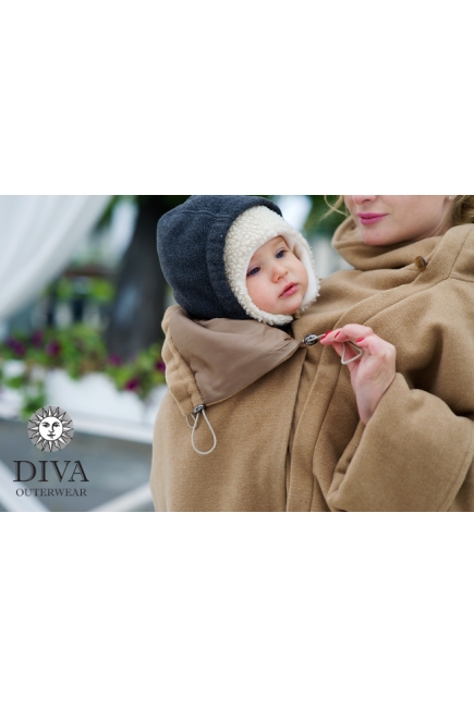 Слингопальто зимнее Diva Outerwear Cammello