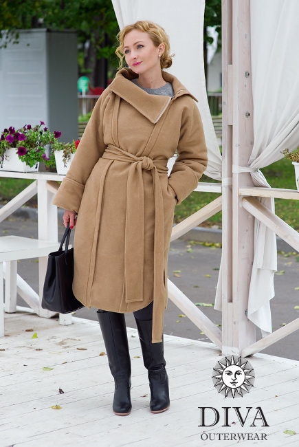Слингопальто зимнее Diva Outerwear Cammello