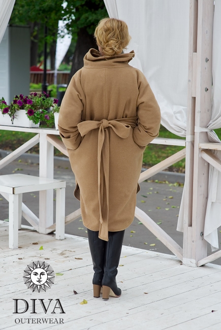 Слингопальто зимнее Diva Outerwear Cammello