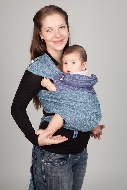 Май-слинг Ellevill Zara Infinity / Paisley Ink