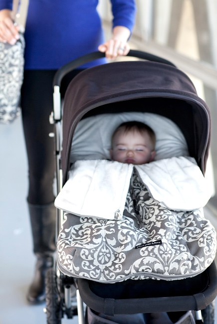 Конверт в коляску Petunia Stroll: Earl Grey