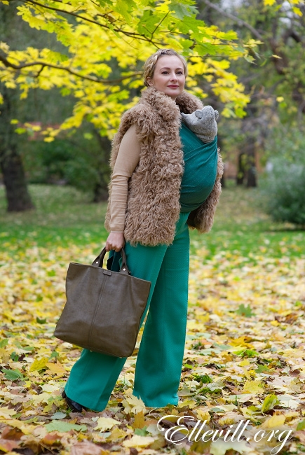 Слинг-шарф Ellevill Air William с шерстью мериноса