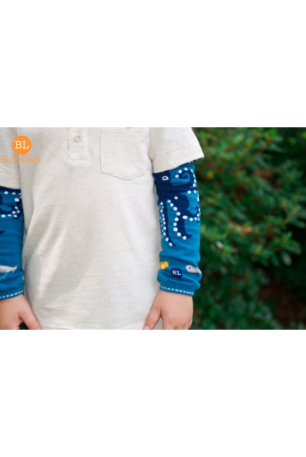 Комплект 3 гетр Babylegs "1000 Leagues"