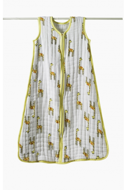 Aden&Anais спальный мешок утепленный Jungle Jam - Giraffe (джунгли-жираф)