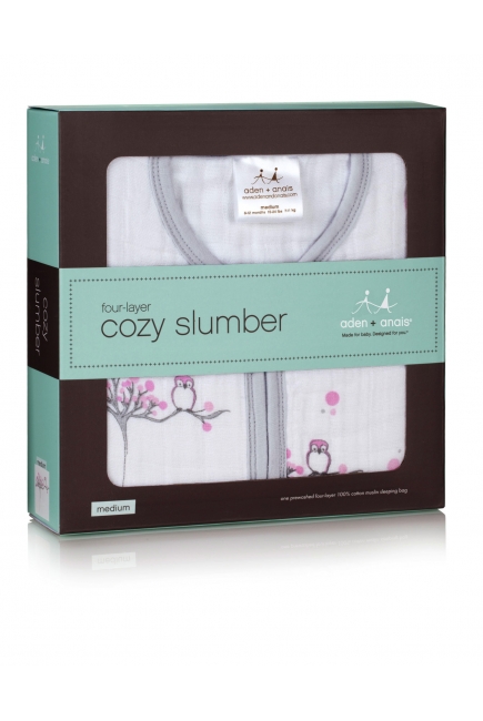 Aden&Anais спальный мешок утепленный For the Birds (птички)