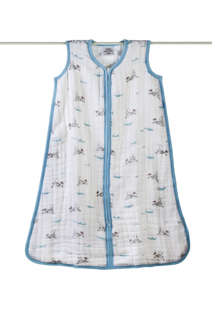 Aden&Anais спальный мешок утепленный Liam the Brave (храбрый пес)