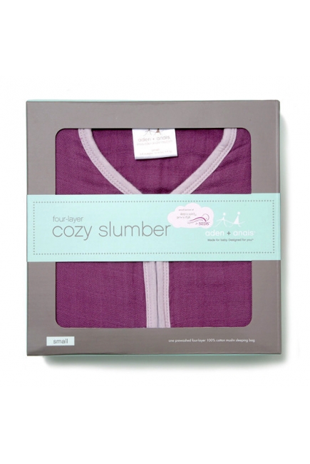 Aden&Anais спальный мешок утепленный Sugar Plum (сахарная слива)