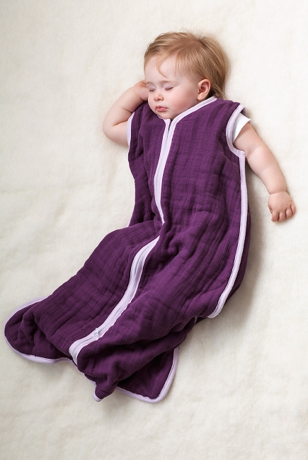 Aden&Anais спальный мешок утепленный Sugar Plum (сахарная слива)