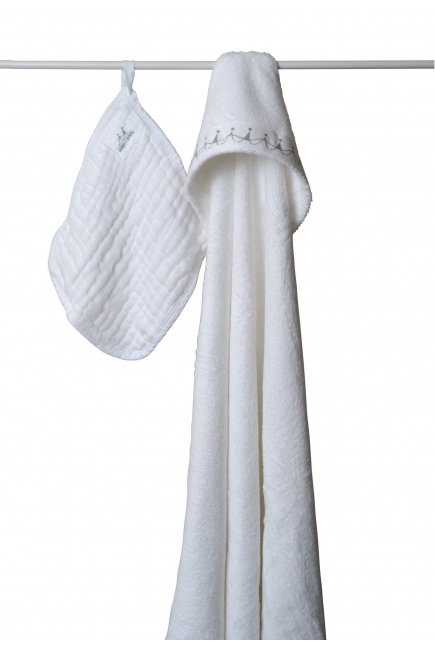 Aden&Anais набор полотенец, Water Baby (купающийся малыш)