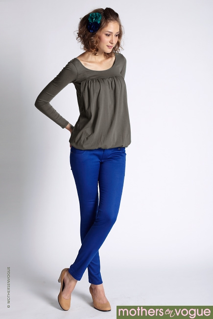 Топ Mothers en Vogue Britney Bubble, темно-серый