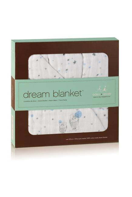 Aden&Anais одеяло муслиновое, Night Sky + Starburst (ночное небо + вспышка)