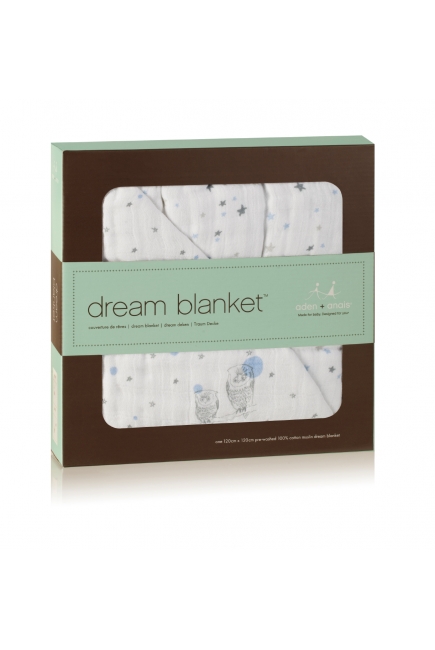 Aden&Anais одеяло муслиновое, Night Sky + Starburst (ночное небо + вспышка)