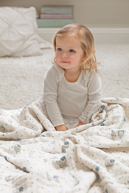 Aden&Anais одеяло муслиновое, Night Sky + Starburst (ночное небо + вспышка)