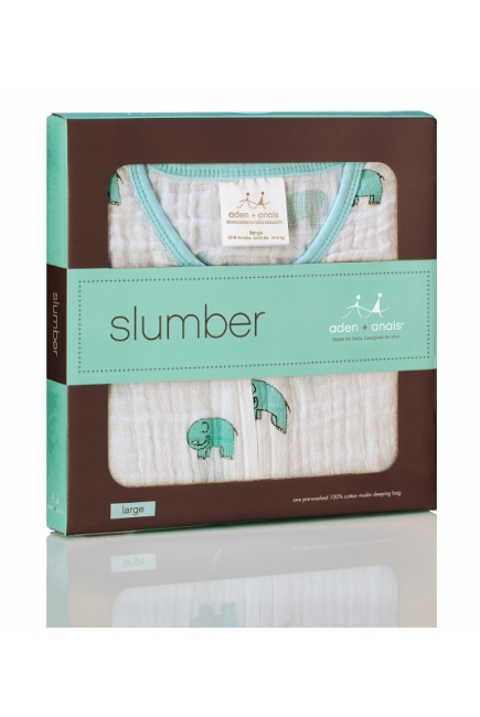 Aden&Anais спальный мешок Jungle Jam - Elephant (джунли-слон)