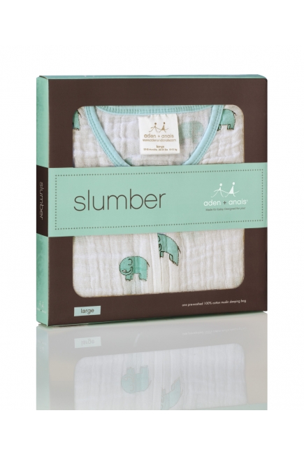 Aden&Anais спальный мешок Jungle Jam - Elephant (джунли-слон)