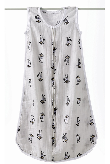 Aden&Anais спальный мешок Jungle Jam - Monkey (джунли-обезьянка)