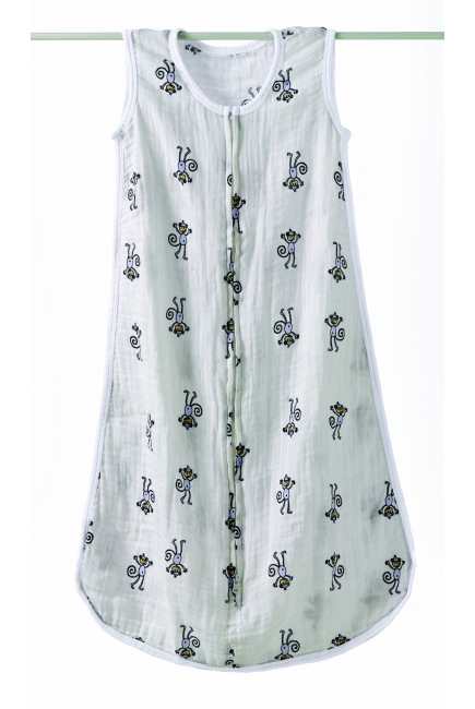 Aden&Anais спальный мешок Jungle Jam - Monkey (джунли-обезьянка)