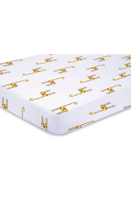 Aden&Anais простынка на матрас Jungle Jam (джунгли)