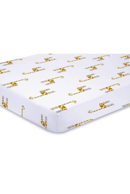 Aden&Anais простынка на матрас Jungle Jam (джунгли)