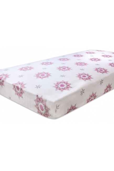 Aden&Anais простынка на матрас For the Birds (птички)