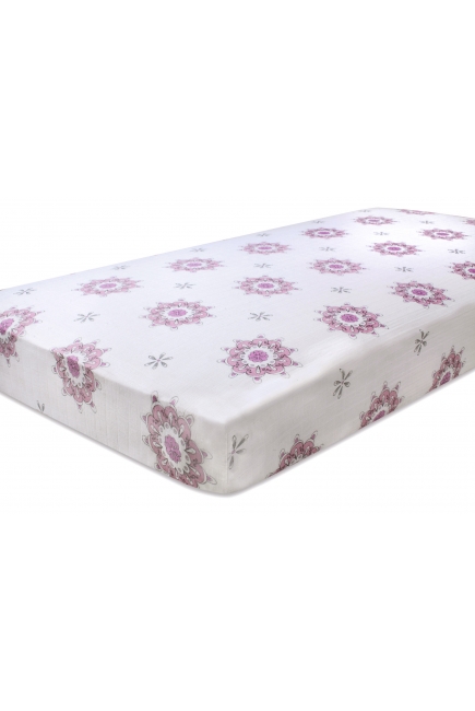 Aden&Anais простынка на матрас Jungle Jam (джунгли)