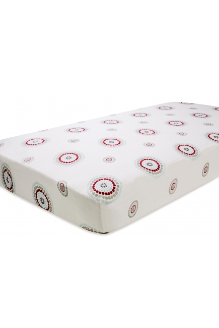 Aden&Anais простынка на матрас Liam the Brave (храбрый пес)