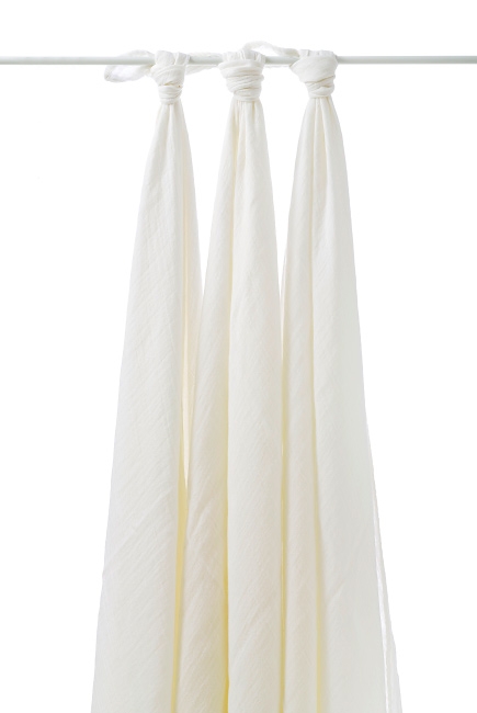 Aden&Anais набор 3 больших бамбуковых пеленок, Earthly (земной)