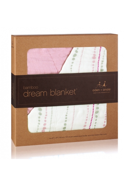 Aden&Anais одеяло бамбуковое, Tranquility-Solid Rose (розовый)