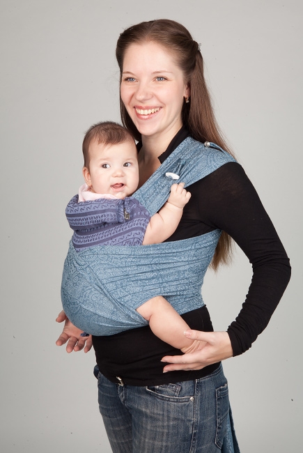 Май-слинг Ellevill Zara Infinity / Paisley Ink