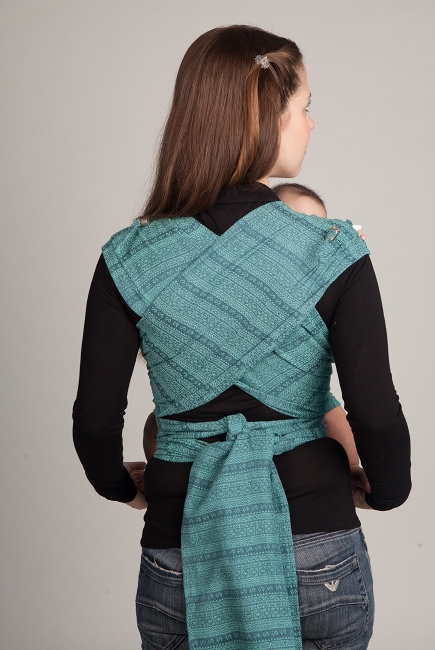 Май-слинг Ellevill Zara Lemongrass/ Jade Safira