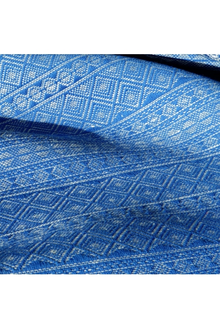 Слинг-шарф Didymos, Indio Cornflower с коноплей