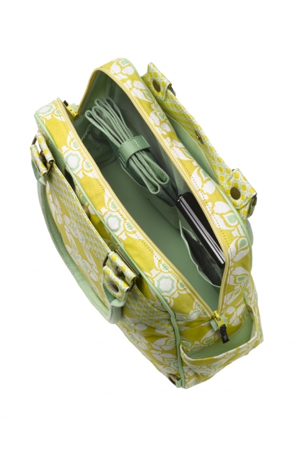 Сумка для мамы Petunia Sashay Satchel: Citron Blooms