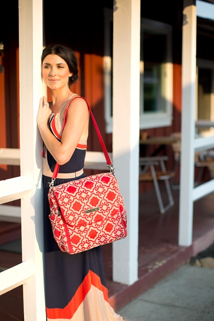 Сумка для коляски Petunia Boxy Backpack: Persimmon Spice