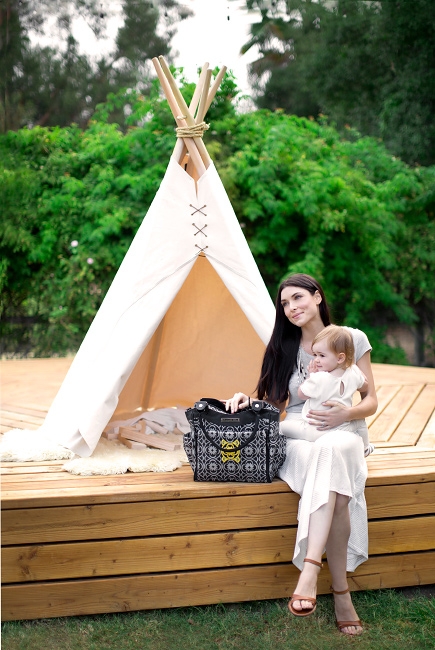 Petunia City Carryall: Casbah Nights