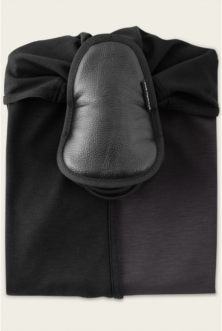 Слинг с кольцами JPMBB трикотажный, цвет "антрацит - черный"