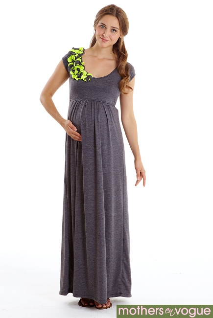 Платье Mothers en Vogue "Love Notes", темно-серый (Heather Charcoal)