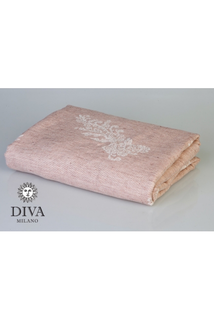 Слинг с кольцами Diva Milano cо льном, Reticella Miele